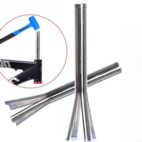 Bike Headset Press Tool - Bicycle Headset Bearing Press-in Tool - Bike Headset Cup and Bottom Bracket Press Installer Accessories - color: Silver