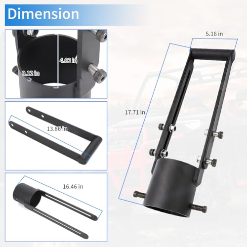 CV Axle Puller Tool for Polaris RZR XP Ranger Can-Am Kawasaki KRX UTV SXS | Heavy-Duty UTV/ATV Axle Removal Tool, Easy Removal with Strong Leverage, Fits UTV / ATV / SXS Models
