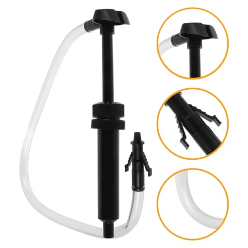 iplusmile 1set Automotive Fluid Transfer Pump Kit Heavy-duty Manual Siphon Hose for Oil and Adaptable for Cars and Boats Design for Applications Includes Versatile Attachments