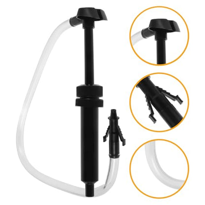iplusmile 1set Automotive Fluid Transfer Pump Kit Heavy-duty Manual Siphon Hose for Oil and Adaptable for Cars and Boats Design for Applications Includes Versatile Attachments