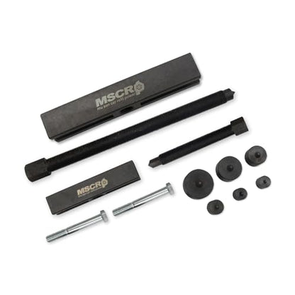 522 Large Gear and Pulley Puller + 7393 Gear and Pulley Puller with 5-1/2" Long Forcing Screw + 8056 Shaft Protectors Set for Timing Gears and Fan Pulleys