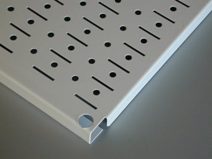 Wall Control 30-WGL-200GVR Galvanized Steel Pegboard Tool Organizer,Galv/Red - color: Galv/Red