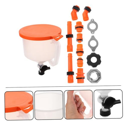 1set Spill Coolant Funnel Kit Radiator Filling Tool for Efficient Coolant Handling Easy Operation and Organized Workspace for Car Maintenance