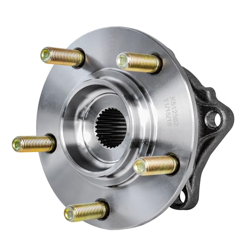 Detroit Axle - 4WD Rear Wheel Bearing Hubs for 2008-2015 Mitsubishi Lancer, 2007-2012 Outlander Sport 2011 RVR, Wheel Bearing Hubs Assembly Set 2009 2010 2011 Replacement - style: 512382 x2/Pair