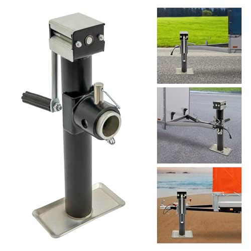 2205 lbs A-Frame Trailer Jack, 10" Lift Height, Jack Stand Car Jack for Horse Trailer, Utility Trailer, Yacht Trailer
