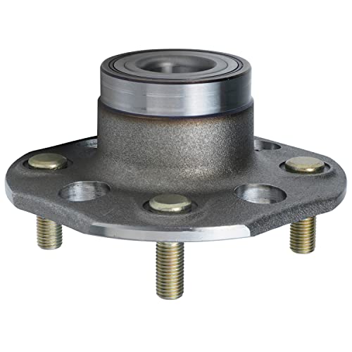 Detroit Axle - 2.3L Rear Wheel Bearing Hubs for 1998-2002 Honda Accord 1999 2000 2001 Wheel Bearing Hubs Assembly Set Replacement [Models w/Rear Drum, w/o ABS] - style: 512176 x2/Pair