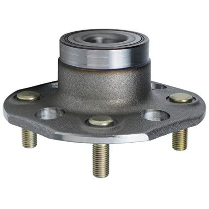 Detroit Axle - 2.3L Rear Wheel Bearing Hubs for 1998-2002 Honda Accord 1999 2000 2001 Wheel Bearing Hubs Assembly Set Replacement [Models w/Rear Drum, w/o ABS] - style: 512176 x2/Pair