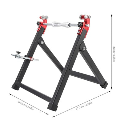 Motor Bike Wheel Balancer Stand, Heavy Duty Steel, Balancing Tool for Sport Dirt Bike, Foldable Portable Design, Suitable for Off Road Motorcycles, Sports Bikes, Road Bikes,