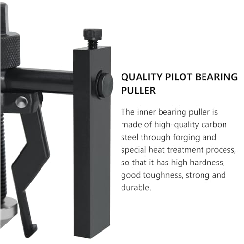 3 Jaw Inner Bearing Puller Gear Extractor Internal External Pulling Tool Carbon Steel Wheel Pilot Bearing Puller kit for Motorcycle Motorbike Car SUV
