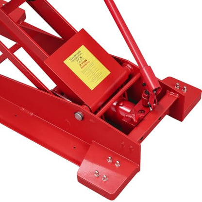 Adjustable Transmission Jack 1/2 Ton (1100 LBS) Capacity | 7.68"-24.8"Low Profile Transmission Lift Floor Jacks with 360°Swivel Casters,Heavy Duty Jack for Automotive Garage Repair