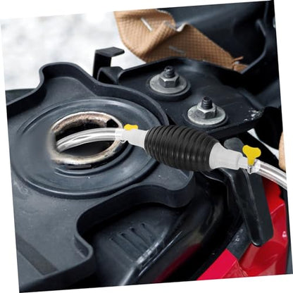 Manual Transfer Pump Kit Hand Siphon Pump Flexible Hose for Fuel Extraction for Automotive Use and Home Applications