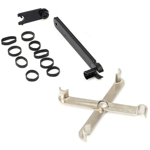 SCITOO Master Quick Disconnect Tool Set,Fuel Line Disconnect Tool Set Fit for A/C Fuel & Transmission Systems, Fuel Line Disconnect Tools for Mechanics Compatible with Ford Chevy GM More