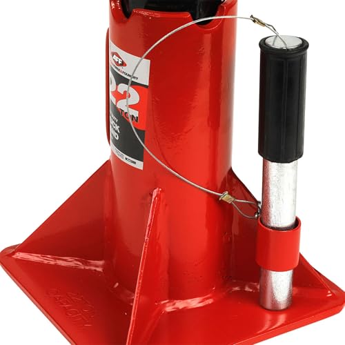 AFF 22 Ton Safety Stand - Super Duty Jack Stand for Trucks & Equipment - Pin-Style, Heavy Gauge Steel, ASME PASE-2014 - Pack of 1 - (Available in 2 Duty Levels)