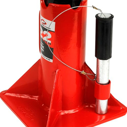 AFF 22 Ton Safety Stand - Super Duty Jack Stand for Trucks & Equipment - Pin-Style, Heavy Gauge Steel, ASME PASE-2014 - Pack of 1 - (Available in 2 Duty Levels)
