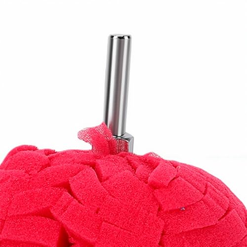 Akozon 5 Pcs Car Polishing Kit Polishing Cone Wheel Drill Sponge Pad & Ball Set Compatible with Standard Household Electric Drill for Auto Wheel Surface