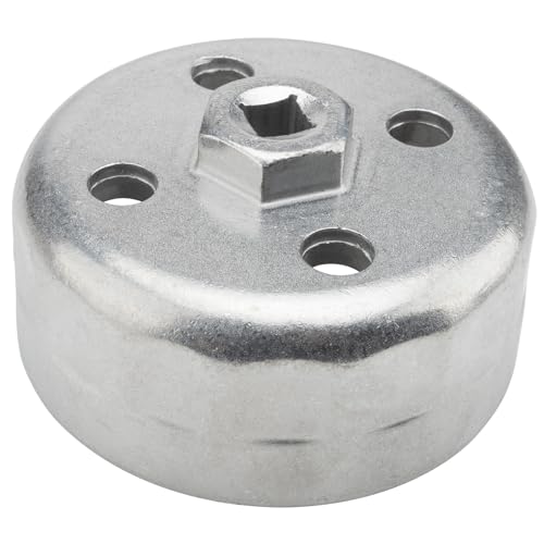 Heavy Duty 90.2mm 15Flutes Oil Filter Wrench Compatible with Land Rover and Jaguar - Fits 3.0L & 5.0L Gas Engines
