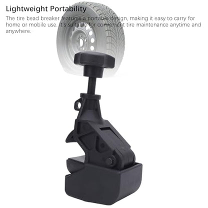 Luocute Manual Tire Bead Breaker, Portable Tire Changer Tool for Car Motorcycle, with High Strength ABS Material