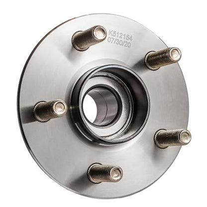 Detroit Axle - 2 Rear Wheel Bearing and Hubs Assembly with 5-Lug for Chrysler Sebring 1996-2005, Cirrus 2000 & Dodge Stratus 1995-2006 & Plymouth Breeze 1996-2000 [Non-ABS] - style: 512154 x2/Pair