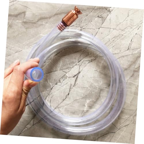 SOLUSTRE Automatic Water Pipe Kit Gas Siphon Pump Fuel Transfer Hose Oil Siphon Hose Versatile Easy to Use