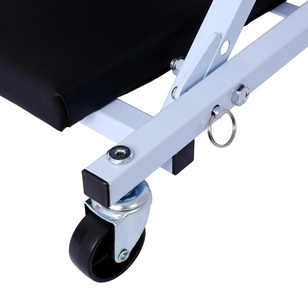 Mechanic Creeper Seat 36" Creeper Low Profile Garage Creepers, 6 Wheels Heavy Duty Automotive Creepers Car Repair Tool Mechanic, Workshop Equipment Garage Stool Rolling Seat Mobile Work