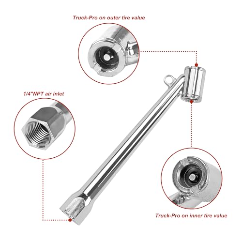 17PCS Air Compressor Accessories Attachment Kit, 1/4’’ Air Hose Fittings, Blow Gun, Tire Gauge, Air Chuck
