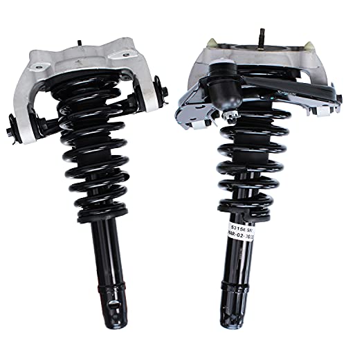 Detroit Axle - 2 Front Quick Struts for Chrysler Sebring Cirrus Dodge Stratus Plymouth Breeze Complete Strut & Coil Spring Assembly Replacement Ready Strut Shock Assembly - size: 171565L_171565R/PAIR