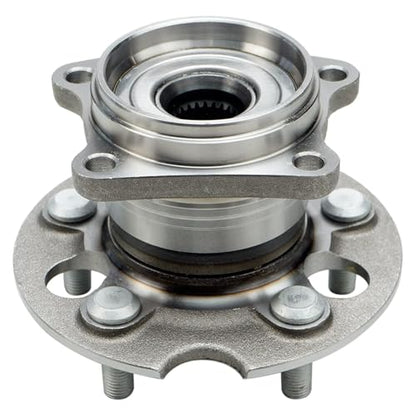 Detroit Axle - 4pc AWD Front Steering Knuckles Rear Wheel Bearing Hubs for 2004 2005 2006 2007 2008 2009 2010 Toyota Sienna, 2 Steering Knuckles 2 Non-ABS Wheel Bearing Hubs Replacement - size: 4UW48672/Kit
