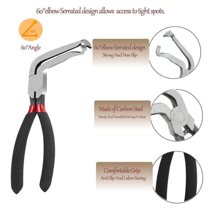 3 PCS Electrical Disconnect Pliers for Cars, Electrical Connector Separator Tool and Automotive Electrical Connector Pliers - size: Electrical Disconnect Pliers Set 3