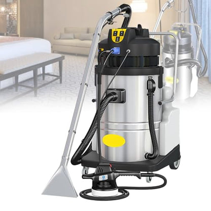 Commercial Carpet Cleaner Machine, Portable Carpet Cleaner Machine, Extractor Vacuum Washing Machine, Heavy Duty Wet Dry Carpets Cleaner Machine for Rugs Couch Curtain Car Detailing Deep Cleaning(30L) - size: 30L