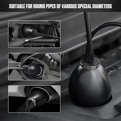 AUTOOL Universal Easy Intake Adapter for 12V Vehicle Pipes Fuel Leakage Detector Diagnositc Tester