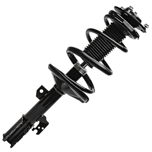 Detroit Axle - Front 4pc Struts Kit for Toyota Highlander 2001 2002 2003, Stabilizer Sway Bar End Links Struts & Coil Spring Assembly Replacement Suspension Quick Install Ready Struts Shocks Assembly - size: 4QS47073/Sway Kit
