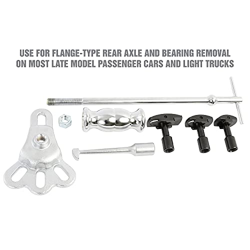 OEMTOOLS 27202 Rear Axle Puller Set | Pull Rear Axle & Bearing for Axle Replacement & Repair | Slide-Hammer Powered for Extra Pull, Works When Other Tools Don’t | Includes Instructions & Carrying Case - style: Rear Axle Puller Set