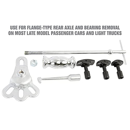 OEMTOOLS 27202 Rear Axle Puller Set | Pull Rear Axle & Bearing for Axle Replacement & Repair | Slide-Hammer Powered for Extra Pull, Works When Other Tools Don’t | Includes Instructions & Carrying Case - style: Rear Axle Puller Set