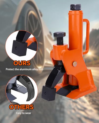 Manual Tire Bead Breaker Tool, Heavy Duty Tire Changer for 38–42 Inch Tires, Tire Bead Removal and Changing Tool for ATV, UTV, Tractor, Truck, Golf Cart with Gloves