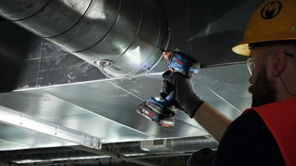Bosch GDX18V-1860CN 18V Connected-Ready Two-In-One 1/4 In. and 1/2 In. Bit/Socket Impact Driver/Wrench (Bare Tool) | 1, 860 In-Lb Torque, 1/4 in Hex and 1/2 in Square Drive, Brushless Motor, 3-Speed Plus Advanced Modes, Connected-Ready - style: Industrial