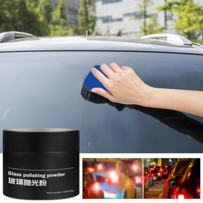 Cerium Oxide, Car Window Scratch Remover Powder Kit | Cerium oxide polishing powder helps clean automotive glass, remove water spots, oil film, and improve glass clarity.