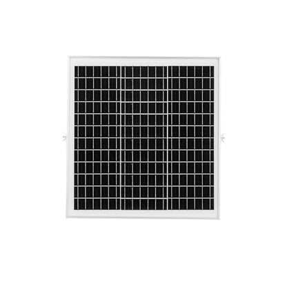 VEVOR 20W 12V Solar Panel Battery Charger, Solar Battery Trickle Charger Maintainer with Intelligent MPPT Controller & Adjustable Mount Bracket, IP67 Waterproof for Car Boat RV Motorcycle Trailer - style: 20W