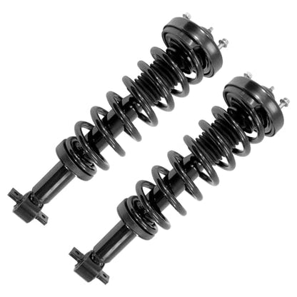 Detroit Axle - RWD Front Struts Sway Bars for 2015-2020 Ford F-150, Complete Struts with Coil Spring Assembly Sway Bar End Links 2016 2017 2018 2019 Replacement Suspension Kit - size: 4QS54014/ sway kit
