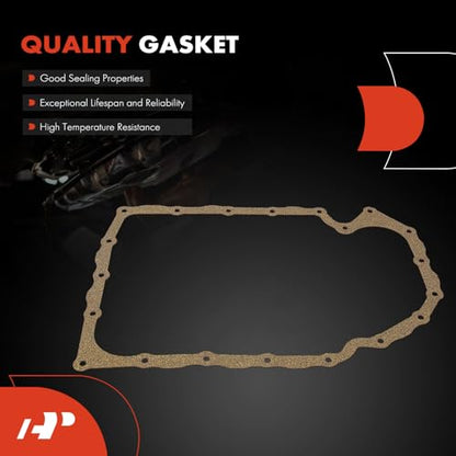 A-Premium Lower 1.8L 2.0L Engine Oil Pan Sump with Plug, Gasket & Bolts, Compatible with Volkswagen Jetta, Passat, Golf, Tiguan, Beetle, GTI, CC, Eos, Atlas, Arteon & Audi A3, Q3, TT Quattro - style: Complete Oil Pan Kit