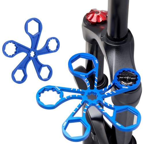 Mountain Bicycles Front Fork Removal Wrench Spanner Shock Absorbers Caps Mountain Bike Repair Tool Cycling Accessory