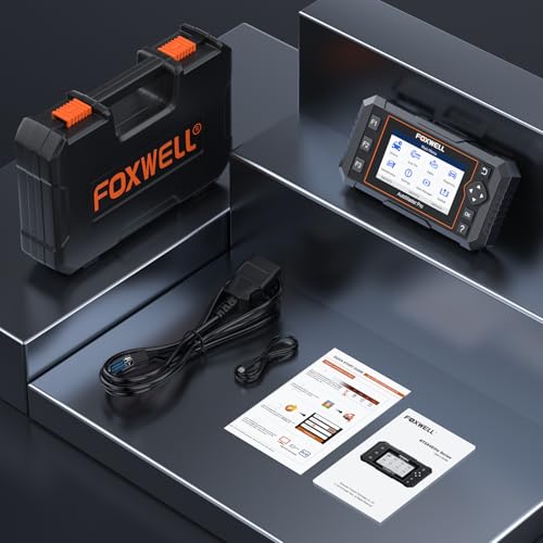 2026 FOXWELL NT624 Elite OBD2 Scanner, All-System 8 Resets Code Reader | Upgraded from NT614, ABS Bleeding, EPB, Oil, Battery Registration, SAS, Throttle, Injector & DPF Scan Tool for DIY Mechanics