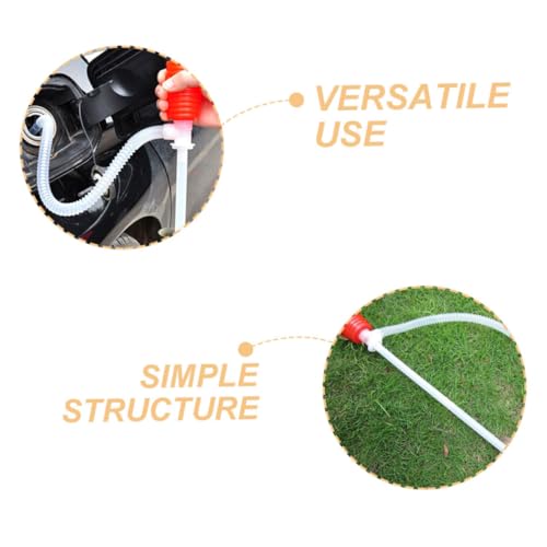 Car Oil Pump Kit Siphon Pump and Water Transfer Hose Easy Operation for Car Maintenance
