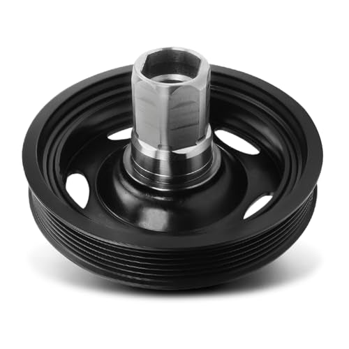 A-Premium Engine Harmonic Balancer Crankshaft Pulley Compatible with Chevrolet Sonic 2012-2017, Trax 2013-2019, Cruze 2011 & Buick Encore 2013-2016, L4 1.4L, Replace# 55571403