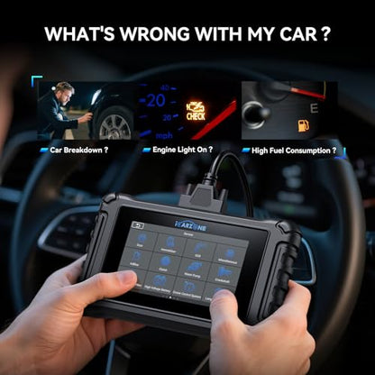 UR800 Bidirectional Scan Tool for Most Cars Full System Diagnostic Scan Tool 50 Resets All Active Test Car OBD2 Scanner TCM/ECM/Crank Relearn CAN FD AutoVIN 4-in-1 PIDs ECU Coding Free Update