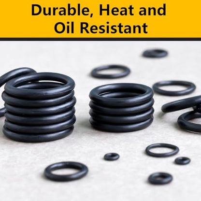 1086 PCS O-Rings Assortment Kit with 4 Pick & Hook Tools - 32 Sizes SAE Buna-N O Ring Set Compliant with AS568 Standards, Ensure Leak-Proof Seals for Hydraulic, Plumbing & Automotive Repairs - style: 1086 PCS O-Rings Kit