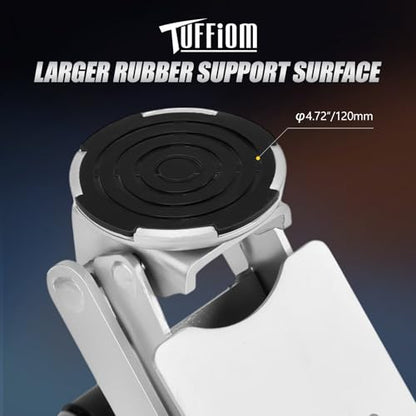 TUFFIOM 3 Ton Floor Jack, Aluminum and Steel Low Profile Jack with Dual Pistons Quick Lift Pump for Cars & SUVs, Lifting Range 2-19/20" to 20-1/10, Blue - color: Blue