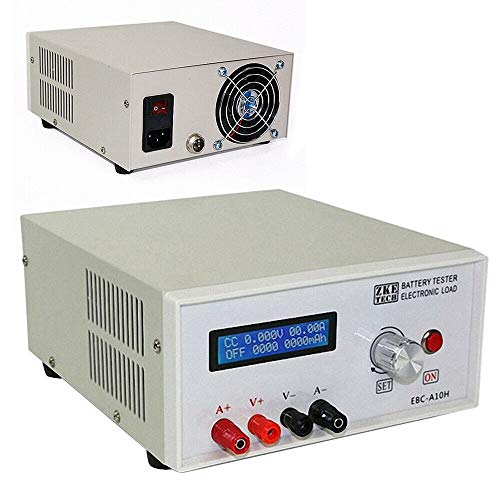 Digital Li-ion Battery Charge Capacity Tester - LCD Battery Charger Checker Analyzer - Mobile Power Head Test - style: EBC-A10H Battery Capacity Tester