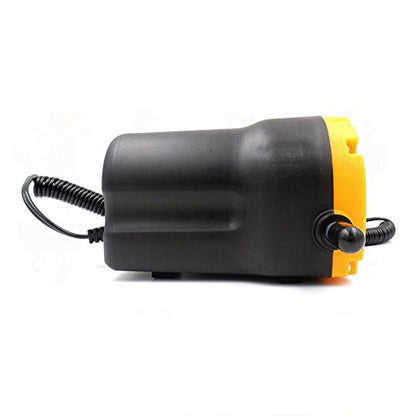 12V Oil Change Pump, Electric Fluid Extractor with Alligator Clips, Portable Car Oil Transfer Pump with Tubes