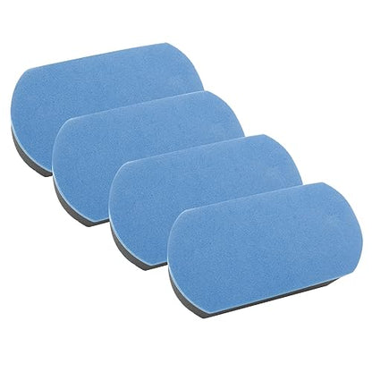 Hitefu 4pcs Tire Shine Dressing Applicator Pad | Washable, Car Detailing Foam Sponge, For Tire Shine, Gel, Wet, Balm