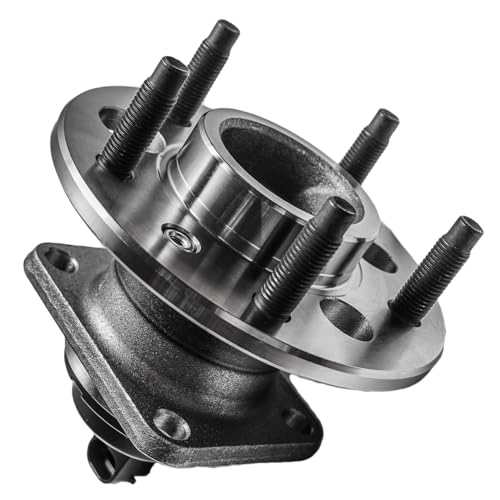 Detroit Axle - Pair Rear Wheel Bearing Hubs for Chevy Malibu Pontiac Grand Am Aurora Buick Lesabre Lucerne Park Avenue Cadillac DeVille DTS Eldorado Seville 2 Wheel Bearing Hubs Assembly Replacement - style: 512314 x2/Pair